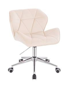 HR111K Scaun Crem Catifea