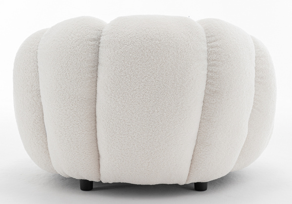 HR9223 Scaun Alb din Boucle