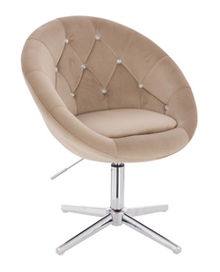 HR8516CCROSS Scaun Latte din Catifea