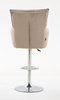 HR250W Scaun Catifea Latte Bază Cromata