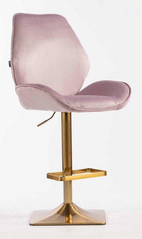 HR350KW Scaun Mov din Catifea Bază Aurie