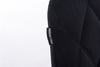 HR1054K Scaun Negru Catifea