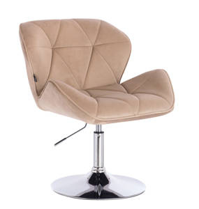 HR111N Scaun Latte Catifea