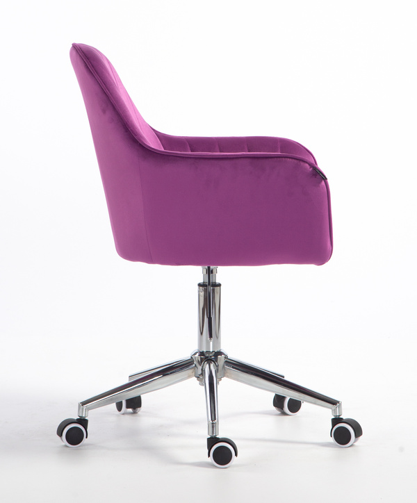 HR2022K Fucsia din Catifea Bază Cromata