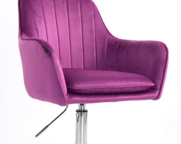 HR2022K Fucsia din Catifea Bază Cromata