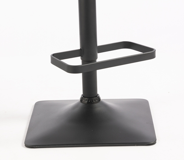 HR350KW Scaun Neagră din Catifea Bază Neagră