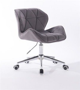 HR111K Scaun Catifea Grafit Velur