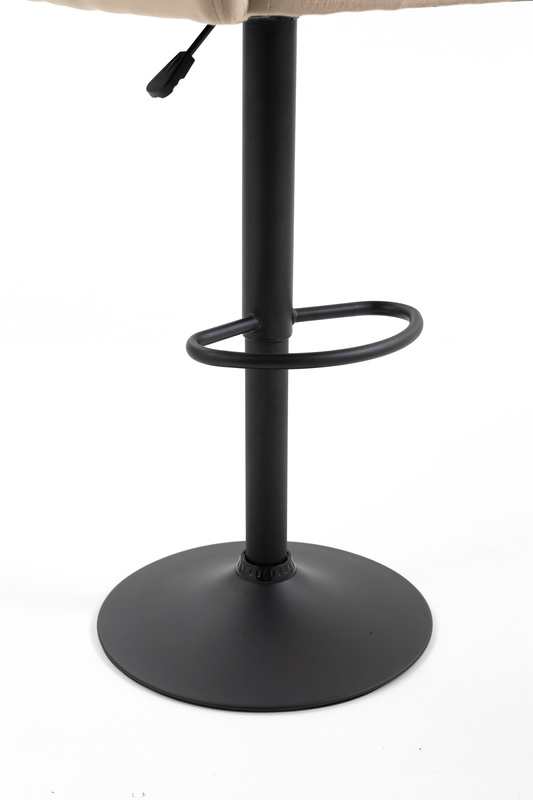 HR250W Scaun Catifea Latte Bază Neagră