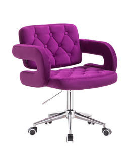 HR8403K Scaun Fucsia Catifea