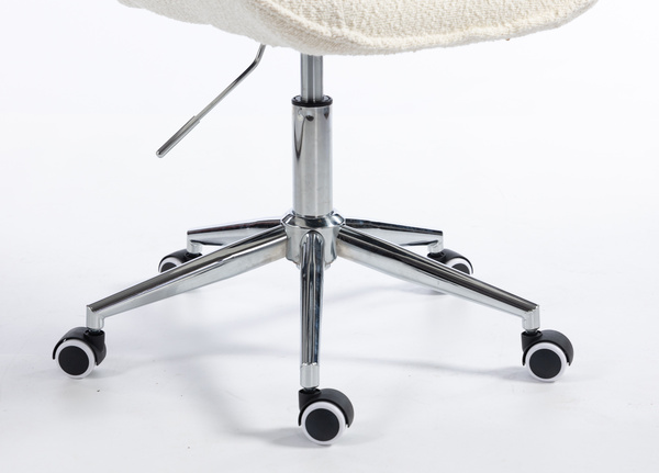 HR350K Scaun Boucle din Catifea Bază Cromata