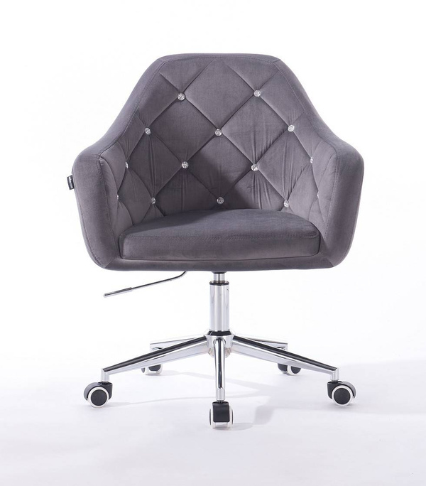 HR830CK Scaun Catifea Grafit