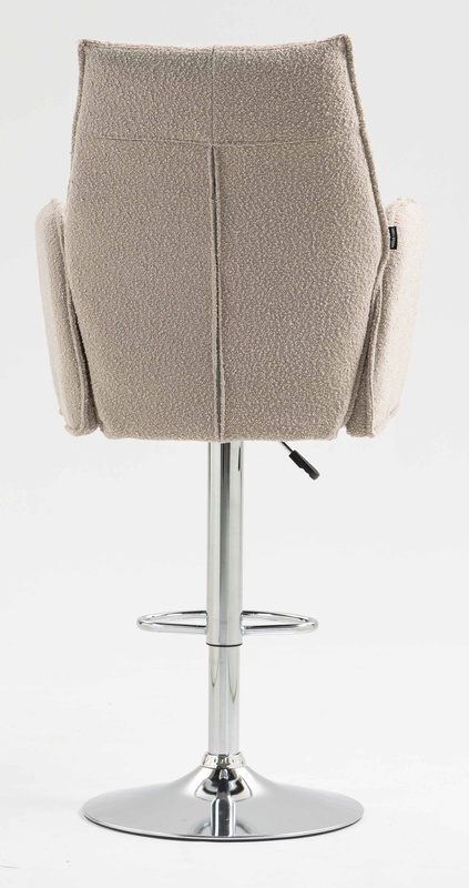 HR280W Scaun Latte Boucle cu Bază Cromata