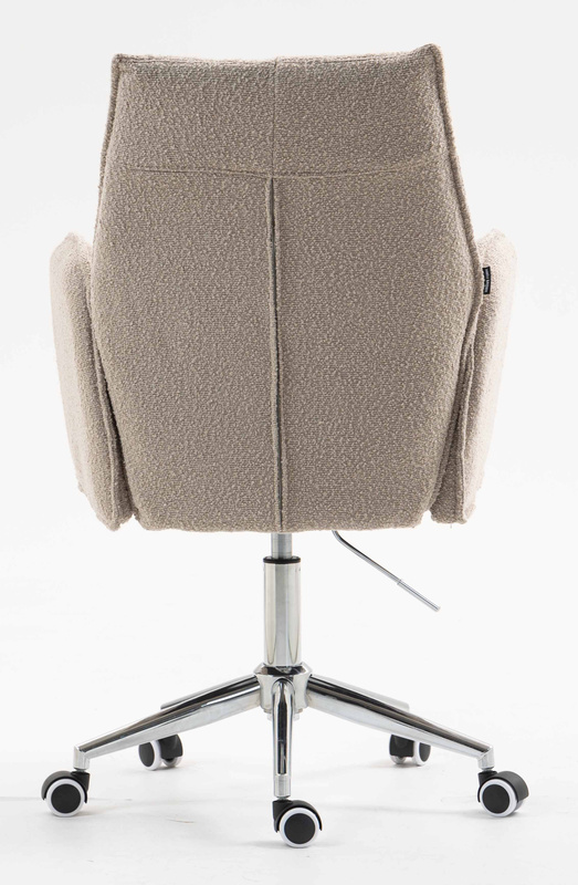 HR280K Scaun Latte Boucle cu Bază Cromata