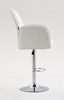 HR280W Scaun Crem Boucle cu Bază Cromata