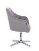 HR830CROSS Scaun Gri de Piele