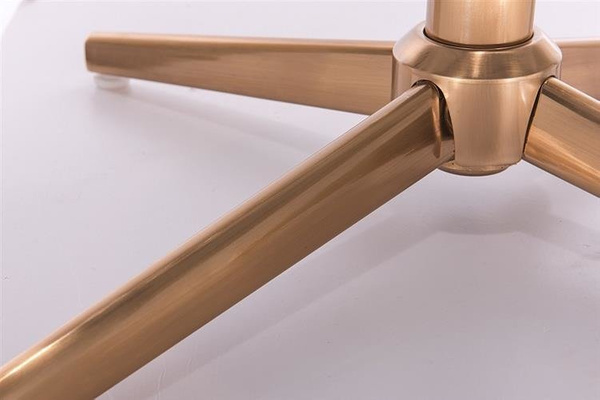HC8516CROSS Scaun Gri cu Bază Aurie