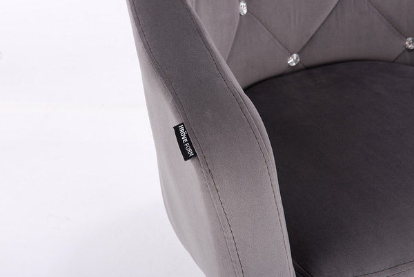 HR830CK Scaun Catifea Grafit