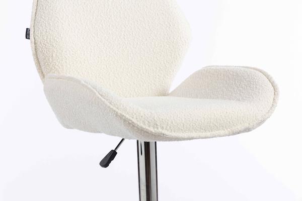 HR350W Scaun Boucle din Catifea Bază Cromata