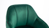 HR2055K Scaun Verde din Catifea cu Bază Aurie