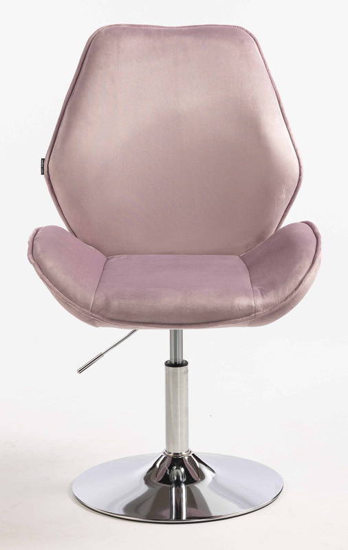 HR350N Scaun Mov din Catifea Bază Cromata