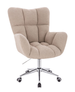 HR650K Latte Boucle Scaun Bază Cromata