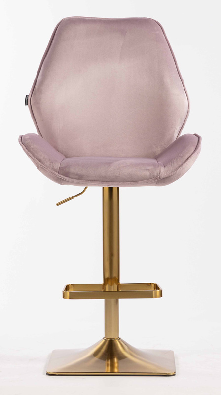 HR350KW Scaun Mov din Catifea Bază Aurie