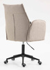 HR280K Scaun Latte Boucle cu Bază Neagră