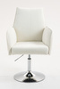 HR280N Scaun Crem Boucle cu Bază Cromata