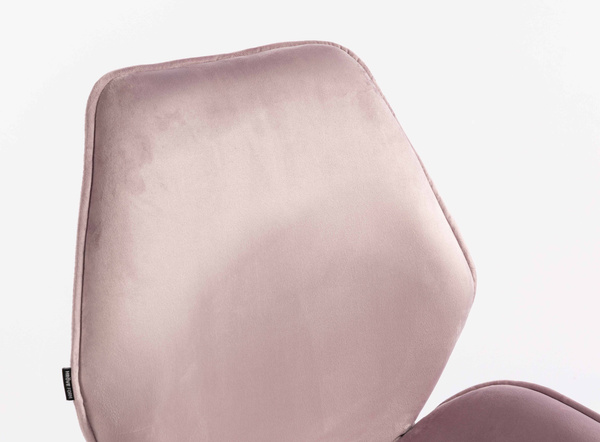 HR350N Scaun Mov din Catifea Bază Neagră