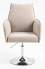 HR280N Scaun Latte Boucle cu Bază Cromata