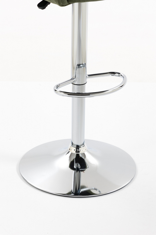 HR250W Scaun Zsályazöld Prémium Kordbársony Bază Cromata