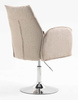 HR280N Scaun Latte Boucle cu Bază Cromata