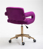 HR8403K Scaun Catifea Fucsia Bază Aurie