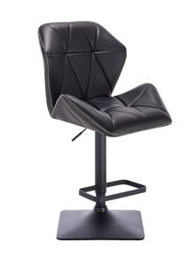 HR212KW ZIC-ZAC Scaun Neagră cu Bază Neagră