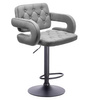 HR8403W Scaun Catifea Gri