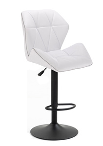 HC212W ZIC-ZAC Scaun Alb cu Bază Neagră