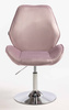 HR350N Scaun Mov din Catifea Bază Cromata