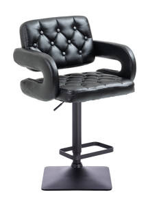 HC8403KW Scaun Neagră cu Bază Neagră