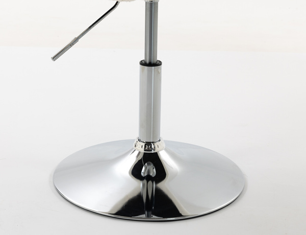 HR2055N Scaun Crem din Boucle cu Bază Cromata