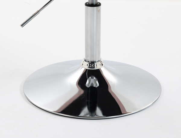 HR250N Scaun Catifea Roz Pudra Bază Cromata