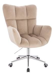 HR650K Scaun Latte Catifea