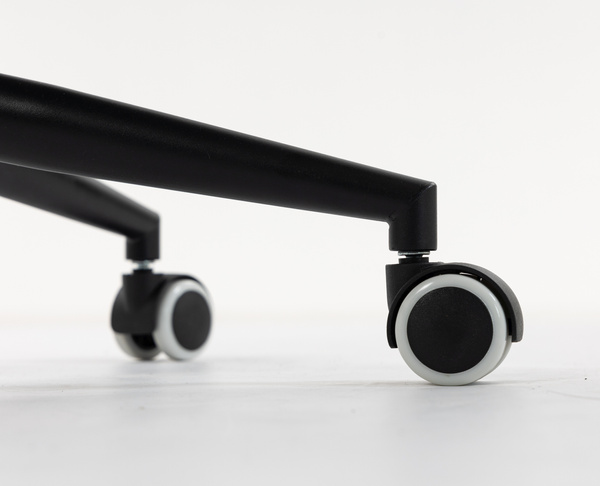 HR250K Scaun Catifea Latte Bază Neagră