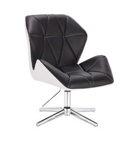 HR212CROSS SCAUN ALB-NEGRU