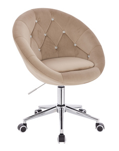 HR8516CK Scaun Latte din Catifea