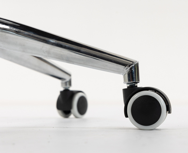 HR250K Scaun Crem Boucle Bază Cromata