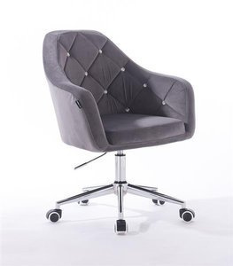 HR830CK Scaun Catifea Grafit