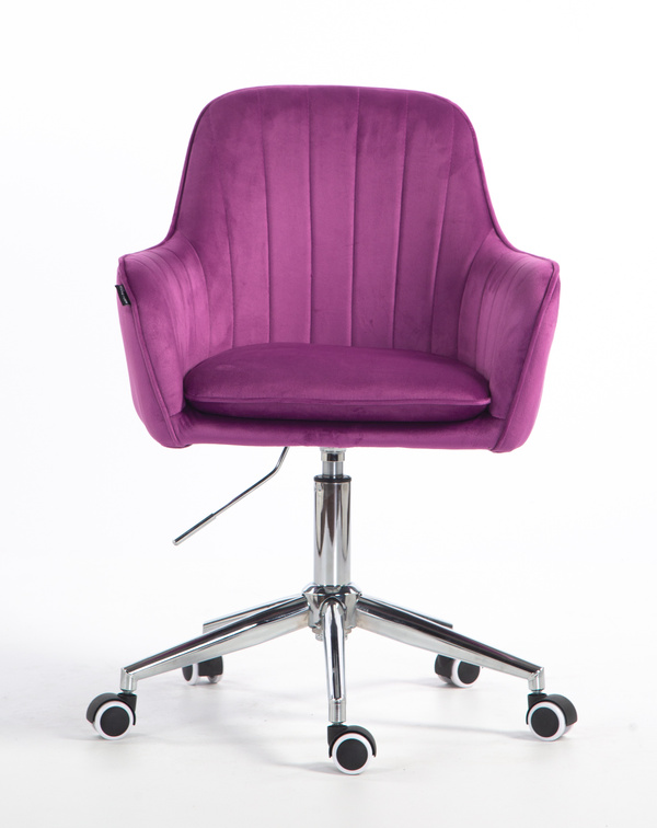 HR2022K Fucsia din Catifea Bază Cromata