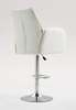HR280W Scaun Crem Boucle cu Bază Cromata