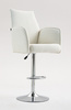 HR280W Scaun Crem Boucle cu Bază Cromata