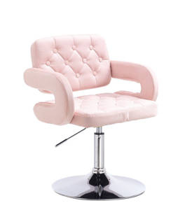 HR8403N Scaun Catifea Roz